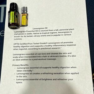 Lemongrass 15 ml New herbal, citrusy, popular cuisines.